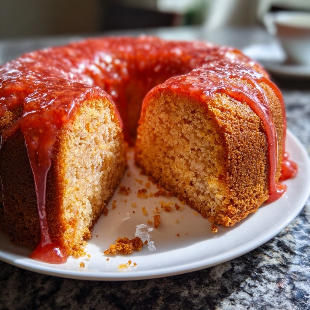 Blood Orange Olive Oil Cake