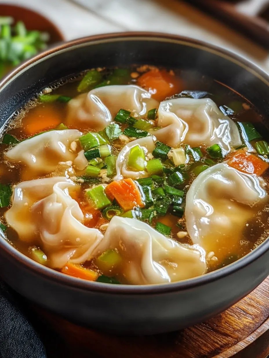 Easy Potsticker Soup Recipe for Comfort Food Lovers