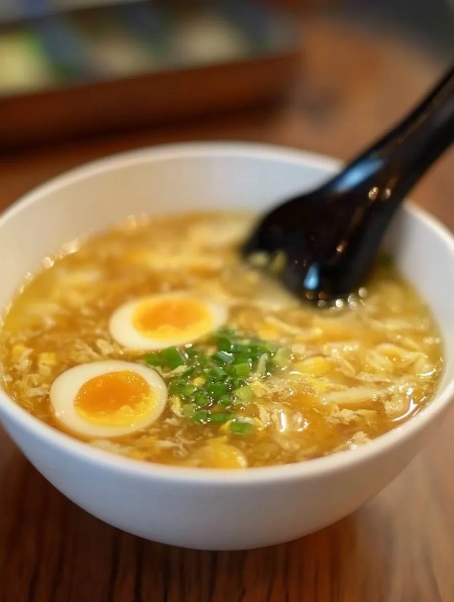 Chicken Corn Egg Drop Soup