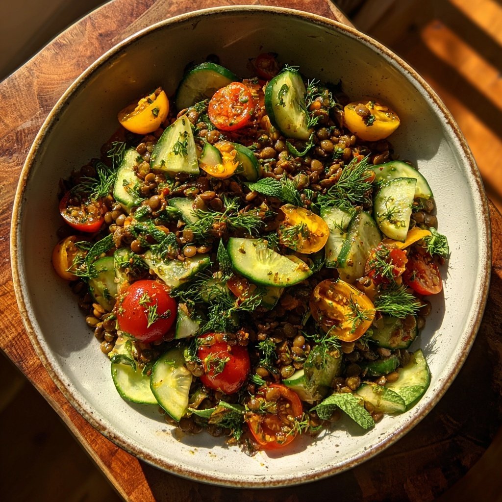 Mediterranean Lentil Salad