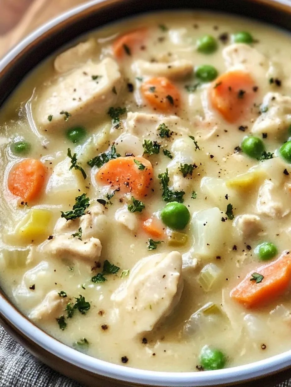 Chicken Pot Pie Soup Recipe