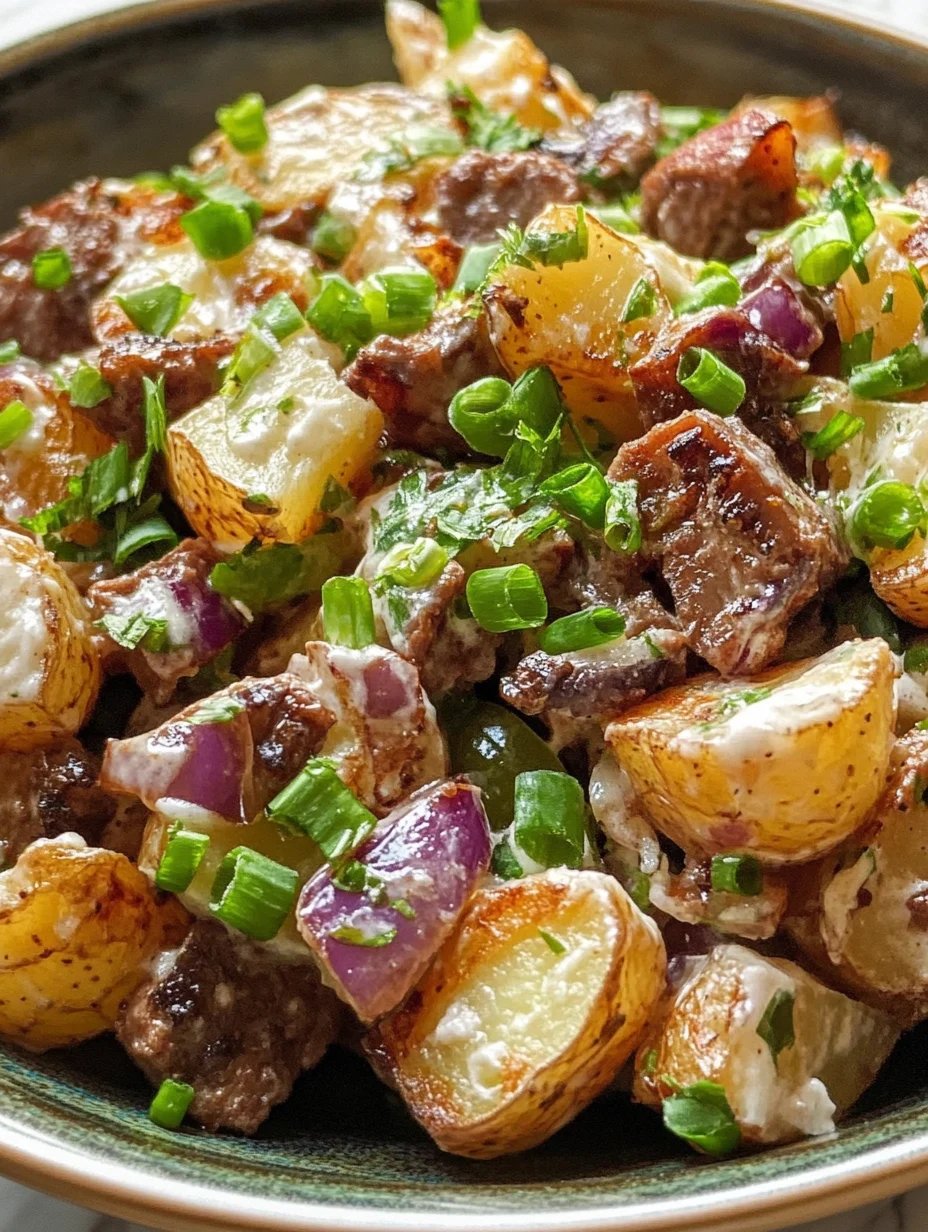Steakhouse Potato Salad