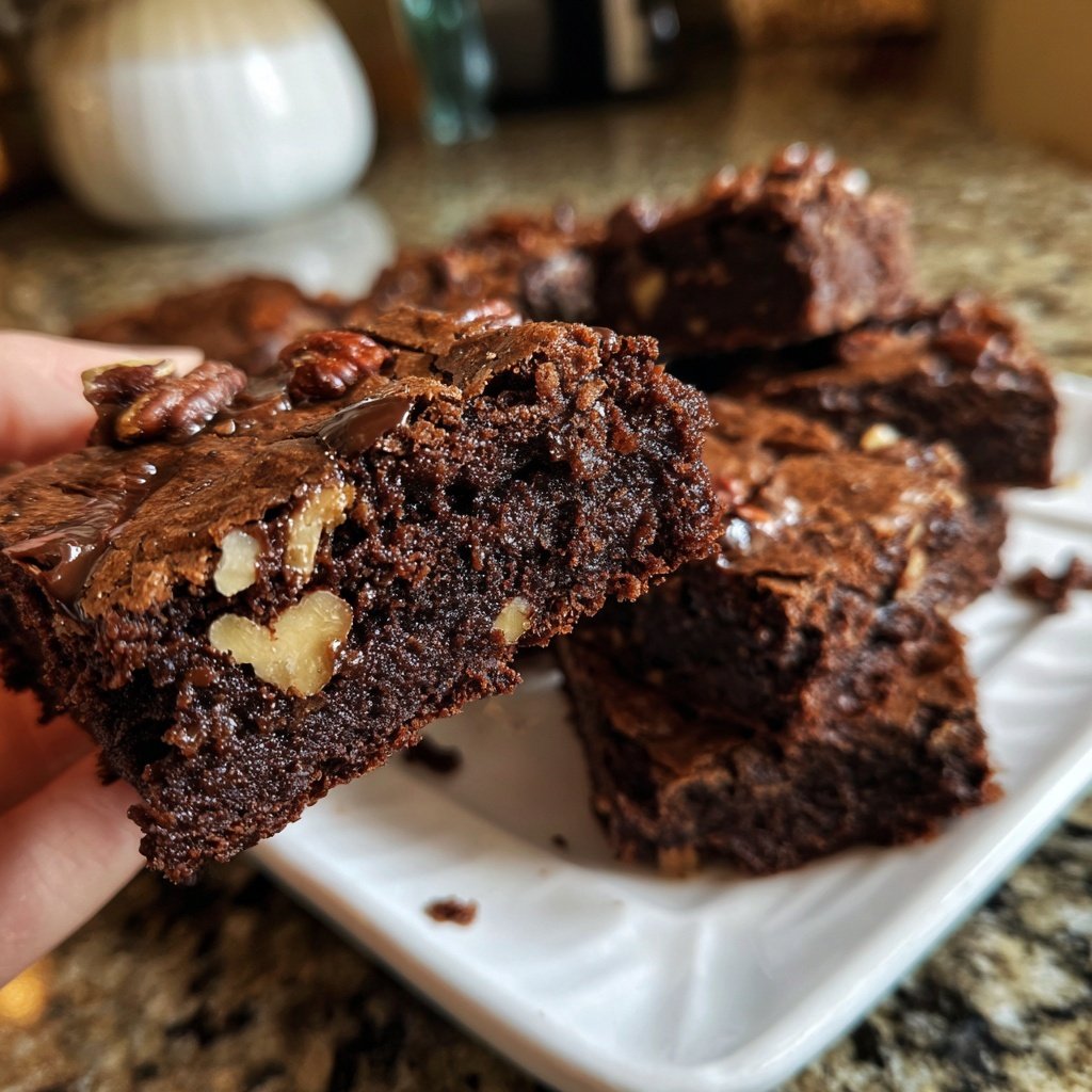 Soft Fudge Brownies