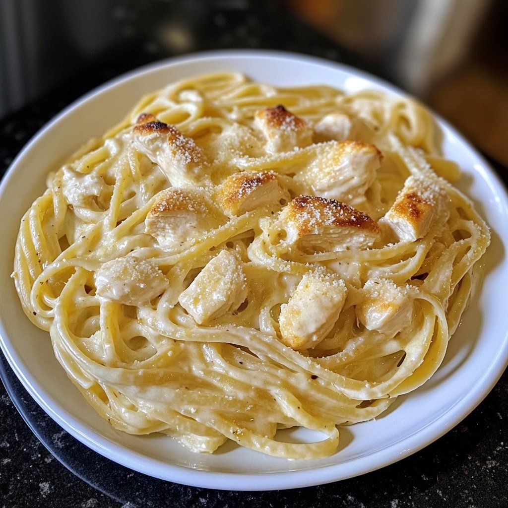 Easy Parmesan Chicken Pasta