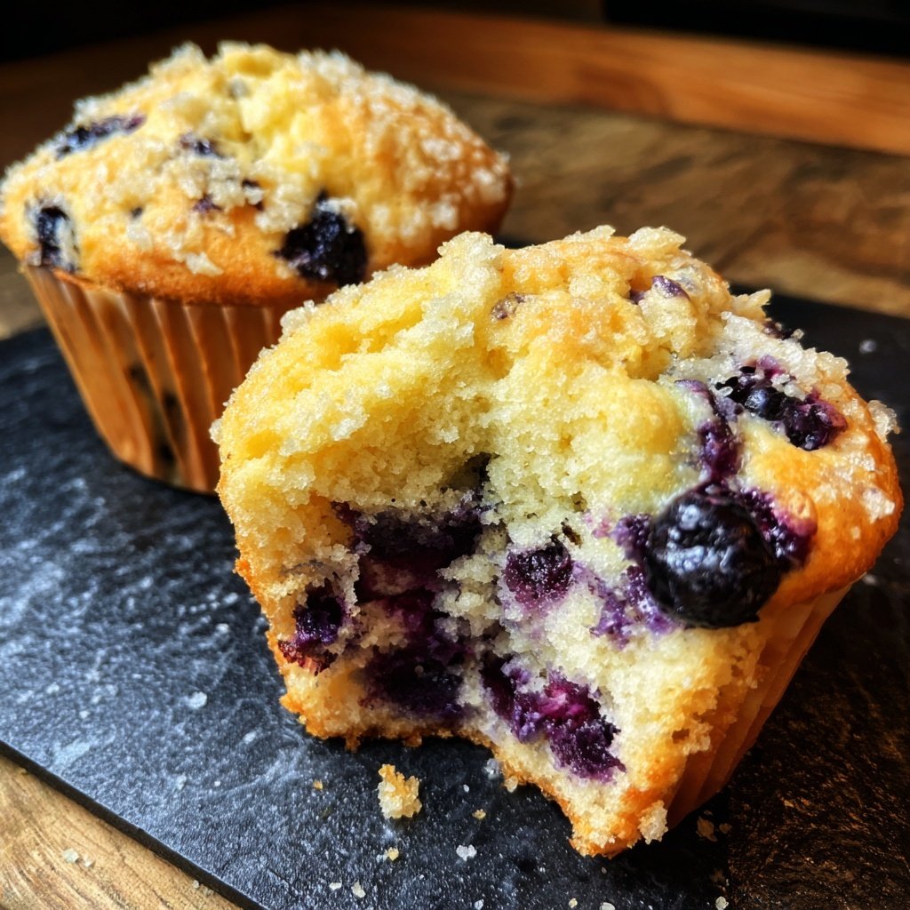 Blueberry Lemon Muffins
