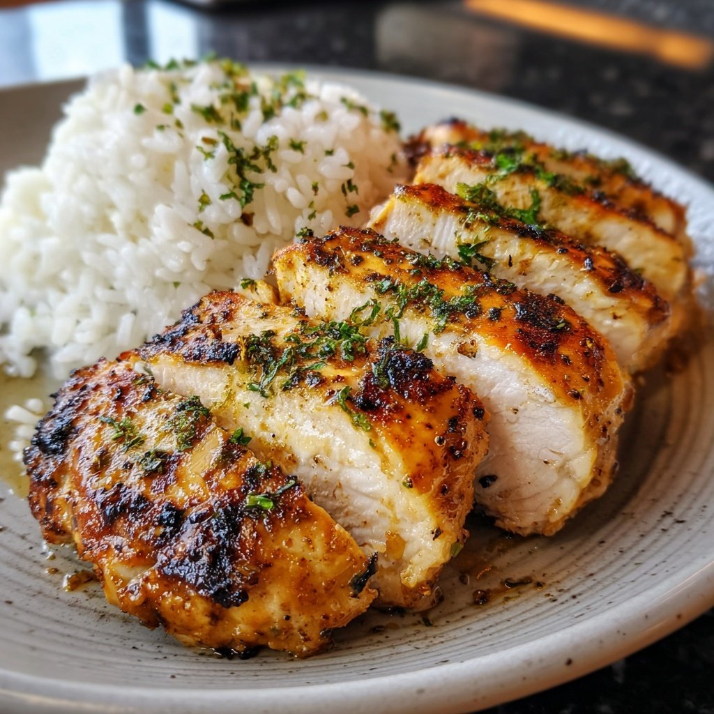Chicken Breast with Rice