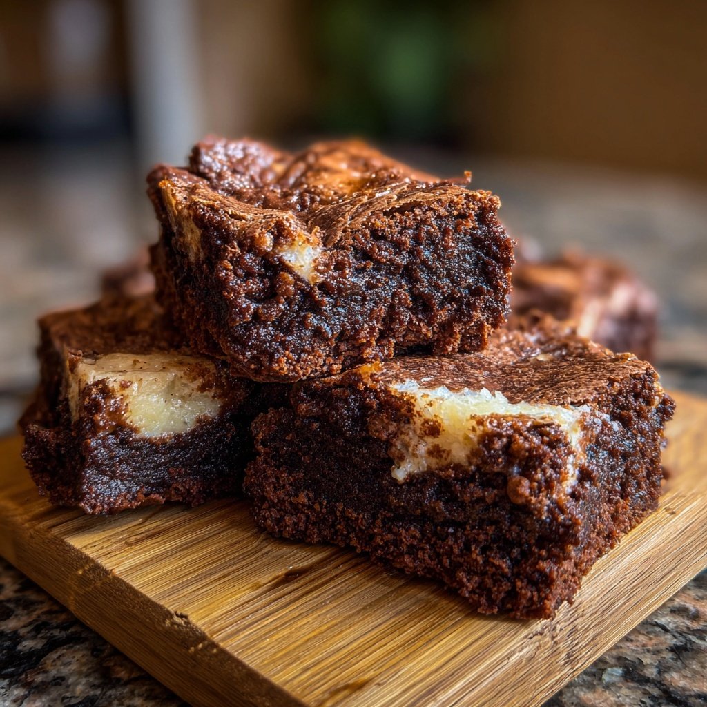 Cottage Cheese Brownies with Banana
