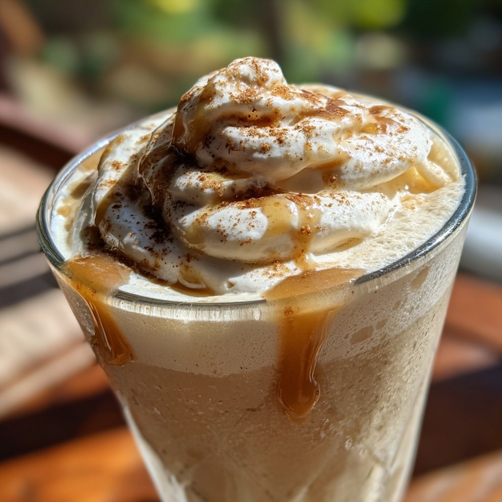 Vanilla Bean Frappuccino With Vanilla Paste