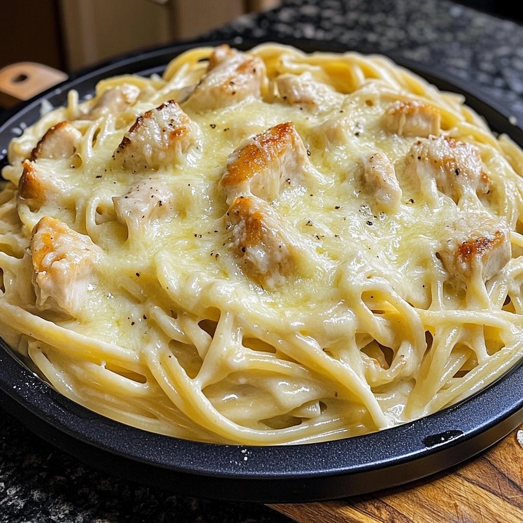 Easy Parmesan Chicken Pasta