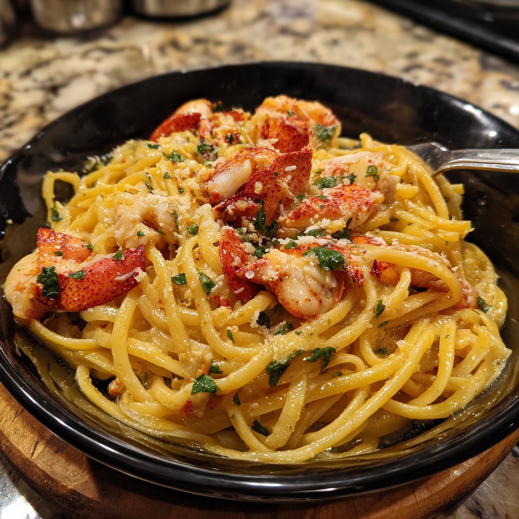 Creamy Lobster Pasta