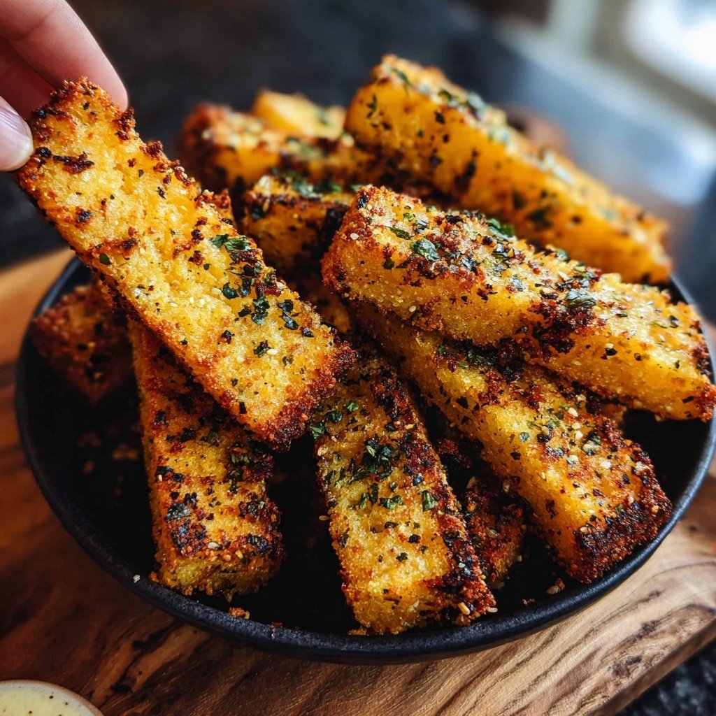 Crispy Polenta Veggie Fries