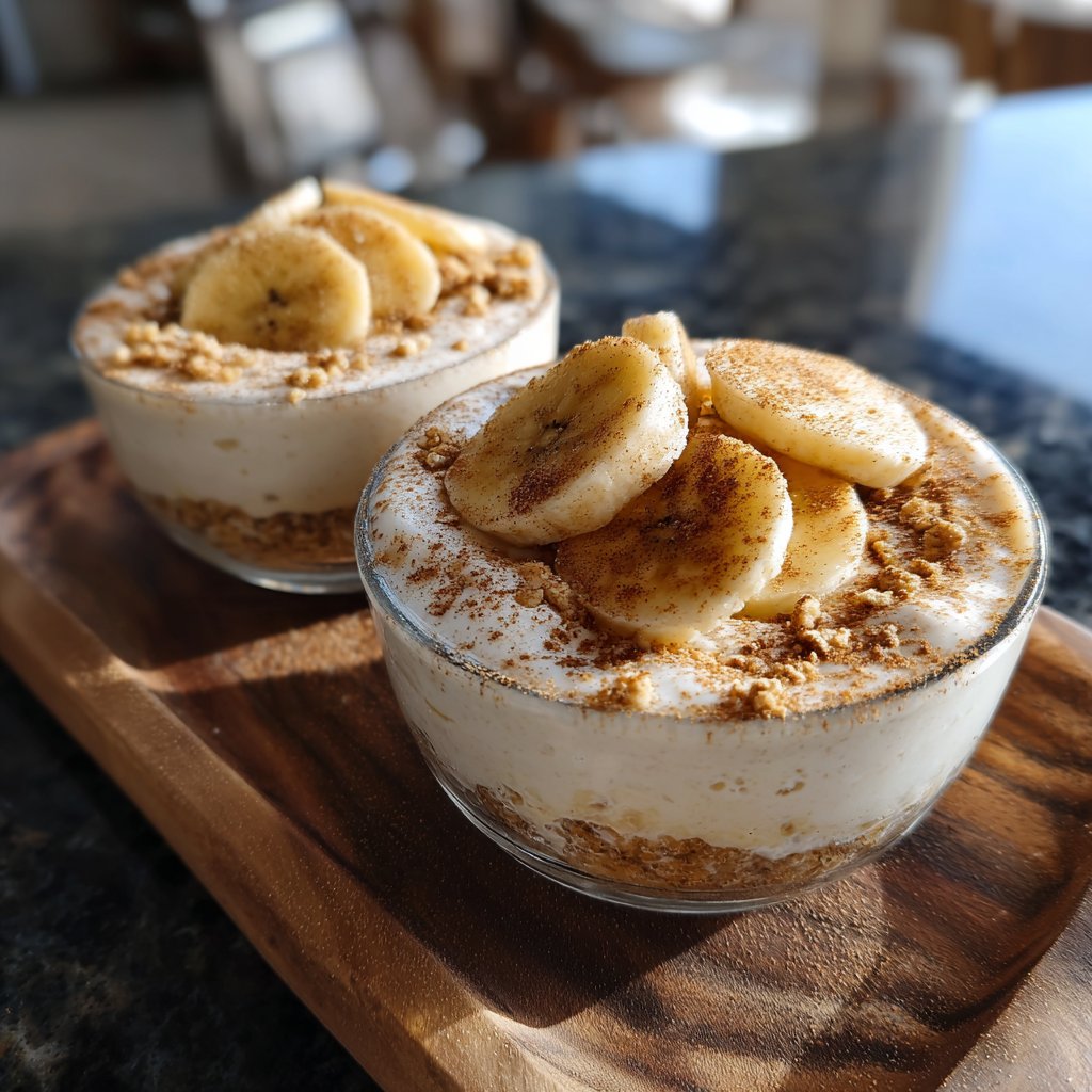 Banana Cinnamon Yogurt Breakfast Cups